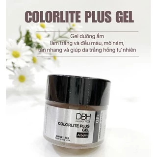 Kem dưỡng DBH Colorlite Plus Gel trắng da mờ thâm sạm nám cho da dầu