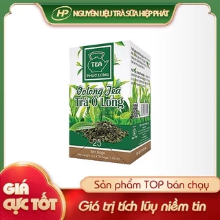 Trà oolong túi lọc PHÚC LONG - [TOP SELLER] - 50gr Hộp 25 túi/ 2g - SP000478 - Nguyên liệu pha chế trà sữa HIỆP PHÁT