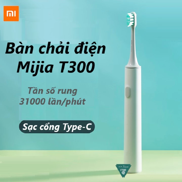 Bàn chải điện Xiaomi Mijia T300 - Bàn Chải Đánh Răng Mijia T300