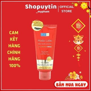 Kem Rửa Mặt Dưỡng Chuyên Biệt Chống Lão Hóa Hada Labo Pro Anti Aging Collagen Plus Cleanser (80g)