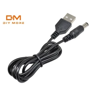 Dây cáp sạc chuyển đổi nguồn DIYMORE USB 2.0 sang DC 5.5mm x 2.1mm cho bộ sạc nguồn