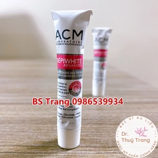 Kem chống sạm, nám da ACM Depiwhite Advanced Intensive Anti-Brown Spot Cream - Minisize 5ml