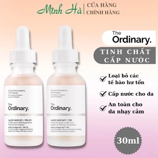 Serum Sáng da giảm thâm Lactic Acid 5% / 10% + HA - The Ordinary 30ml chính hãng