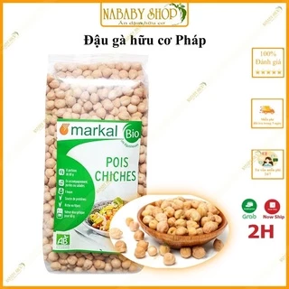 Đậu gà hữu cơ Markal Pháp dùng chế biến món ăn dặm cho bé, đậu nấu cháo