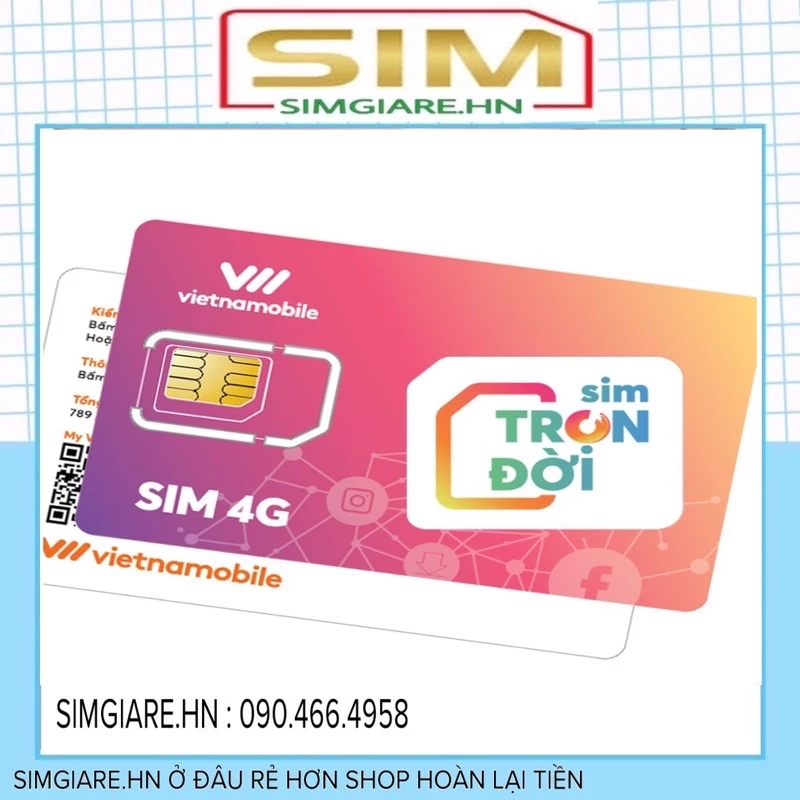 Sim trọn đời - Chỉ cần 1 cuộc gọi tăng 60 ngày sử dụng không cần nạp tiền