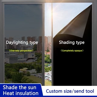 Miếng Dán Cửa Kính Cách Nhiệt Chống Nắng Màu Đen Chất Lượng Cao