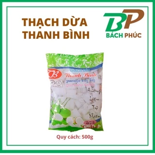 Thạch Dừa Thanh Bình 500g - Nguyên Liệu Trà Sữa - Kho Pha Chế Đà Nẵng