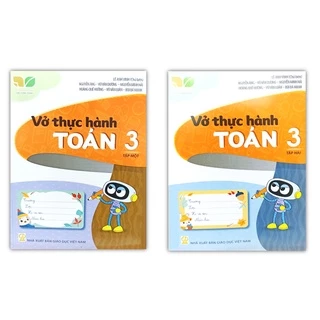 Sách - Combo Vở thực hành Toán lớp 3 - tập 1 + Tập 2 - (Kết nối tri thức với cuộc sống)