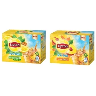 Trà Lipton Ice Tea  Vị Chanh / Đào (16 x 14g)