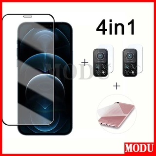 Set 2 Kính Cường Lực Bảo Vệ Ống Kính Máy Ảnh 4 Trong 1 iPhone 13 12 11 Pro MAX Mini 6 6S 5 7 8 Plus X XS MAX XR SE 2020 Và Phụ Kiện