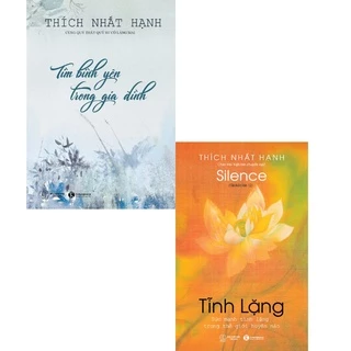 Sách - Combo Tìm Bình Yên Trong Gia Đình + Tĩnh Lặng (Bộ 2 Cuốn)