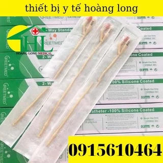 Ống thông tiểu Sonde Foley Greetmed 2 nhánh, 3 nhánh