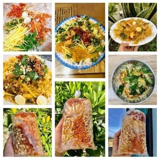 10 bịch bánh tráng trộn