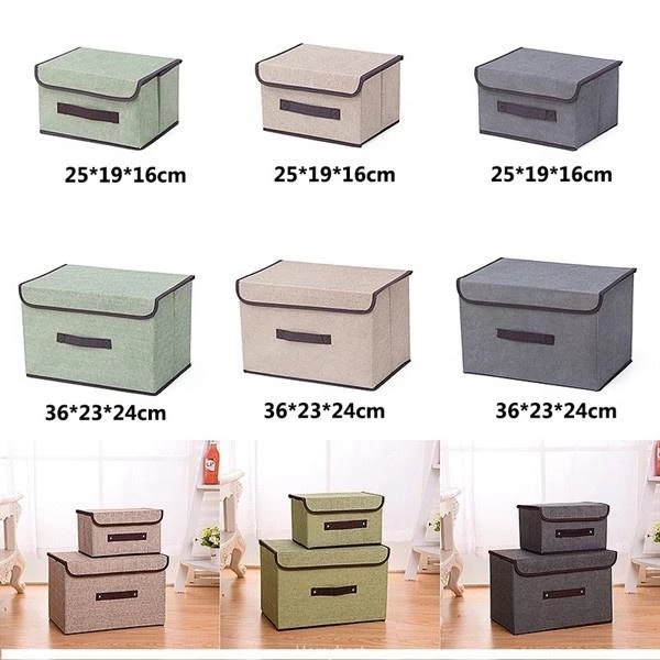 Hộp Vải Đựng Đồ Tiện Lợi, Thùng Đựng Quần Áo Đa Năng