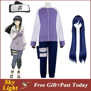 Bộ trang phục hóa trang nhân vật hoạt hình Hyuga Hinata Shippuden (có bán lẻ)