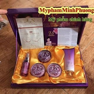 CHÍNH HÃNG] Mỹ phẩm TS tím 5in1, chuyên làm mờ nám tàn nhang và trắng da tự nhiên, kem nám Hàn Quốc, mỹ phẩm TS tím