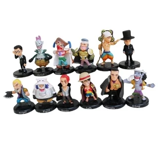 Set 12 Mô Hình Nhân Vật Phim Hoạt Hình One Piece 5cm