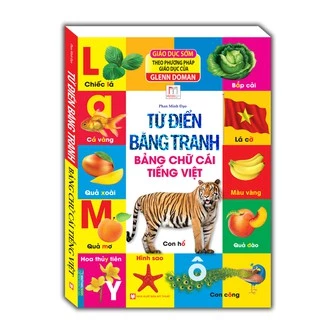 Sách - Từ điển bằng tranh - Bảng chữ cái tiếng việt (bìa cứng)