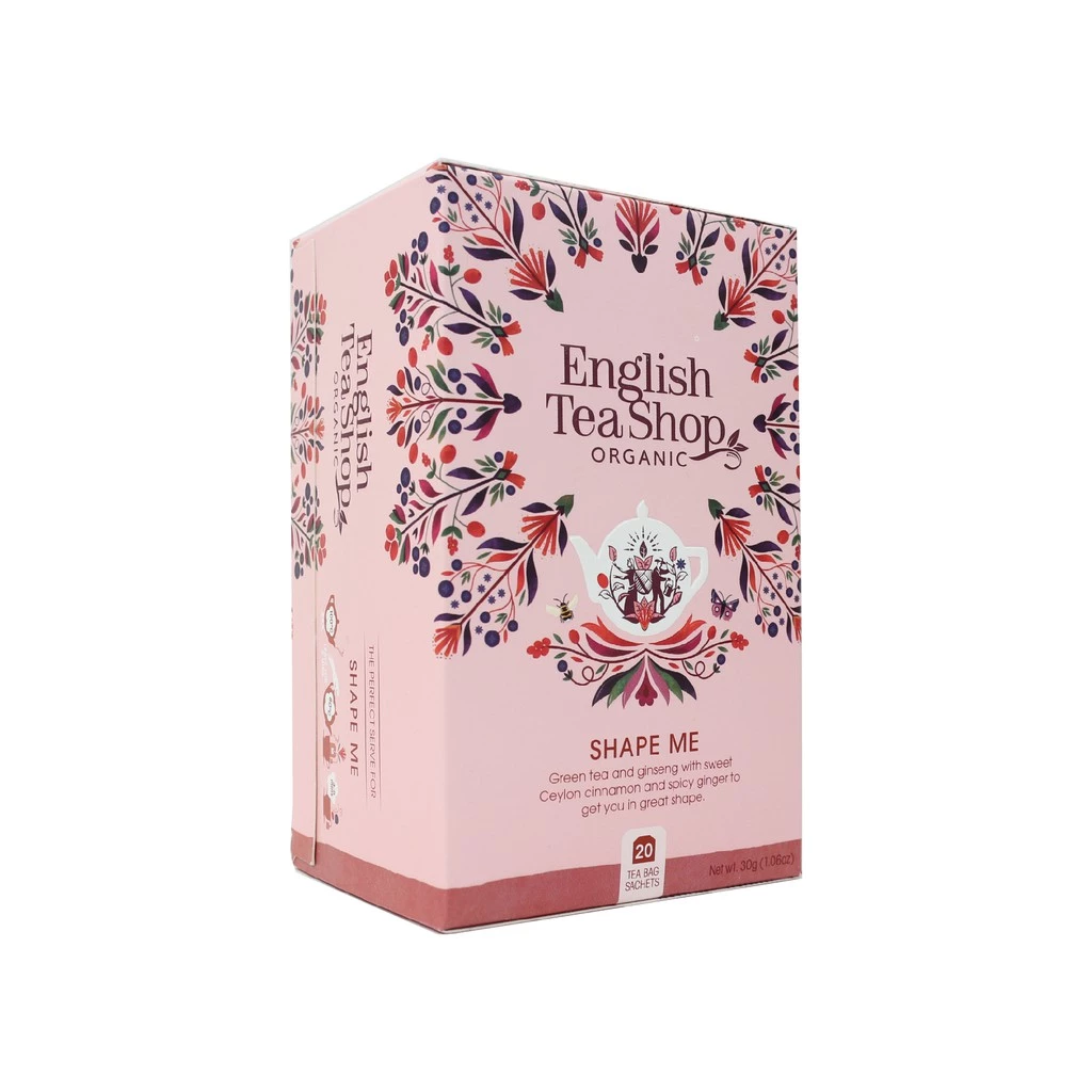 Trà Organic Shape Me hiệu English Tea Shop 30g