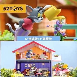 ★Hgtoys★Set 52 Mô Hình Búp Bê TOM Và JERRY 2 Series Trang Trí