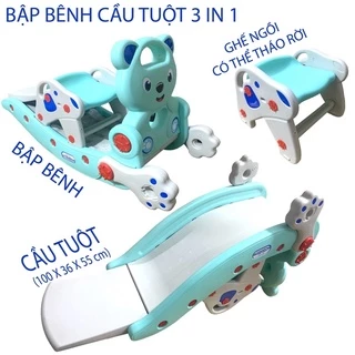 Bập bênh 3 in 1 - bập bênh, cầu tuột, ghế ngồi