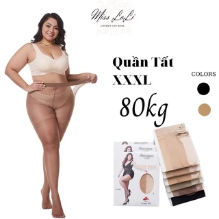 [FREESHIP] Quần Tất Mỏng Bigsize Co Dãn 8 Chiều Cho Người 75kg, Bà Bầu Siêu Co Dãn, Bền Bỉ Size XXXL