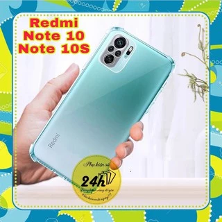 Ốp lưng Xiaomi Redmi 10c redmi 10 Note 10 /Note 10s / Note 10 pro / N10 5g Dẻo trong chống sốc 4 góc có gờ bảo vệ camera