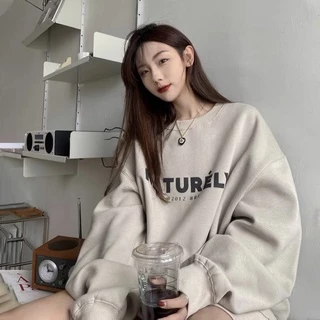 áo sweater ,áo nỉ hoodie form rộng chất nỉ bông 2 lớp dày đẹp in hình natu