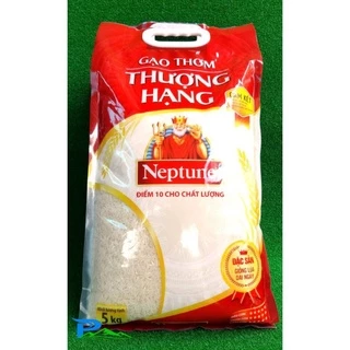 Gạo Neptune 5kg - Gạo dẻo thơm Thượng Hạng