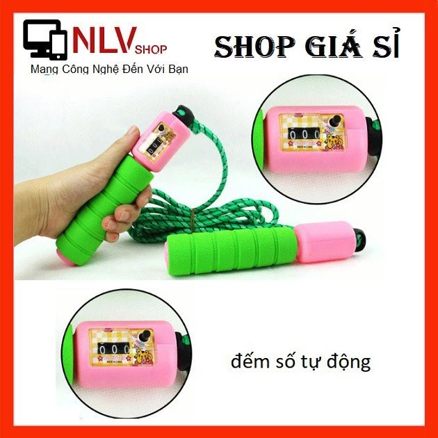 Bộ dụng cụ nhảy dây tập thể dục_B376