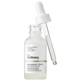 Serum The Ordinary Niacinamide 10% + Zinc 1% dành cho da mụn , se lỗ chân lông hiệu quả, sản phẩm cực HOT của hãng