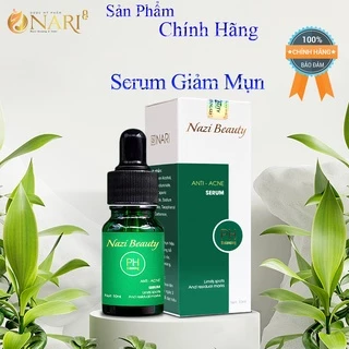 Anti - Acne Serum giảm mụn chính hãng Nari Sản phẩm thiên nhiên an toàn lành tính lọ 10 ml