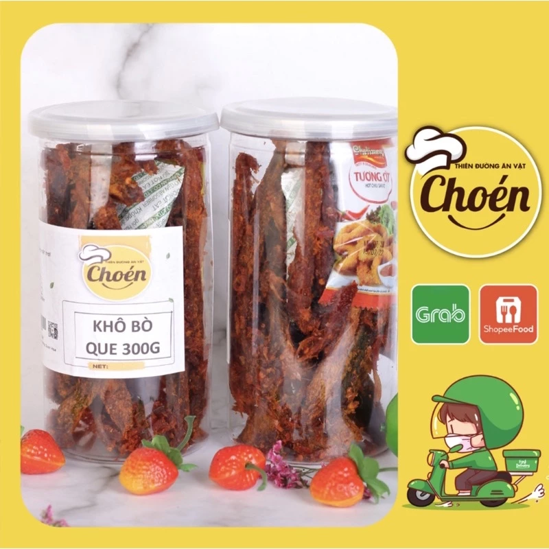 Bò Khô Que 300g CHOÉN Bò Khô Que Đà Nẵng Chất Lượng Giá Tốt CHOEN09