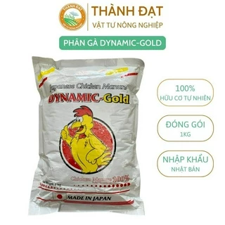 Phân gà dynamic gold, Phân gà nhật bản gói 1kg