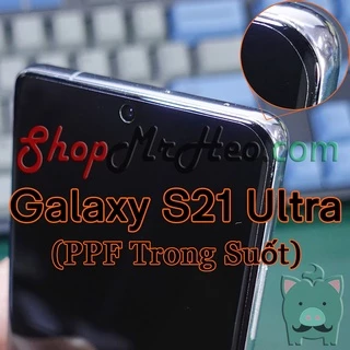 Dán Dẻo PPF Full Màn Hình Samsung Galaxy S21 - S21 Plus - S21 Ultra - S21+ - S21 5G (Trong Và Nhám)