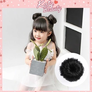 Tóc giả búi mini ❤️KOTY BEAUTY❤️ búi tóc giả tạo kiểu tóc xinh xắn cho bé gái TG302