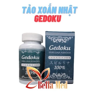 Bột TẢO cấy trắng da GEDOKU hộp 100gram