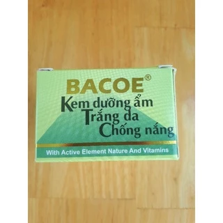 BACOE Kem dưỡng ẩm trắng da chống nắng 6g