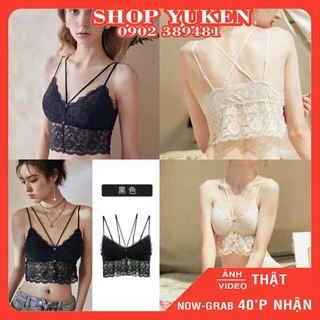 ♥️Áo Lót Nữ♥️ Áo Bra Ren Có Mút Độn Nâng Ngực Sexy Bralette ren