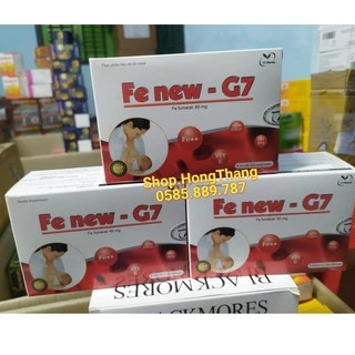 Bổ sung sắt cho mẹ bầu Fe new G7 cung cấp vitamin cho cơ thể