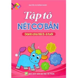 Sách - Tập tô Nét cơ bản (5-6 tuổi)