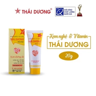 Kem Nghệ THÁI DƯƠNG Nano Bạc 20g - Giảm Thâm Mụn, Da Khô Nứt Nẻ