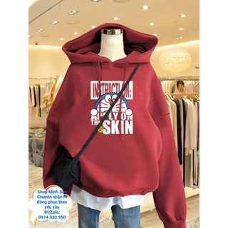 🍒VIDEO ÁO NỈ HOODIE MÈO MÁY DOREMON SIÊU CUTE, NỈ MŨ GIA ĐÌNH, ÁO ĐÔI  LOẠI 1 ĐỦ MÀU ĐỦ SIZE