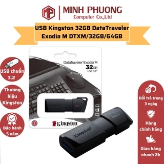 USB Kingston 32GB DataTraveler Exodia M DTXM/32GB - 64GB