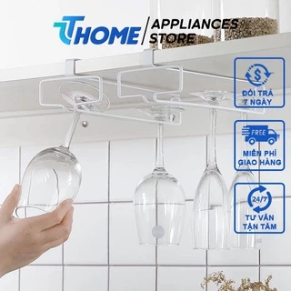 Giá treo ly rượu vang bằng hợp kim chắc chắn, chống gỉ cao cấp TT- HOME