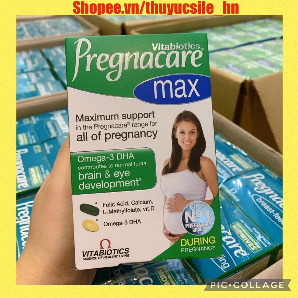 Vitamin tổng hợp bầu/bú Pregnacare Anh