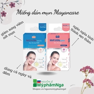 Miếng dán mụn Mayancare xẹp mụn gom cồi mụn cấp tốc