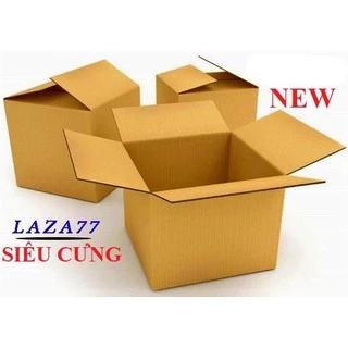 Thùng carton 20x16x6cm Bộ 20 Hộp carton ( Giấy vàng )