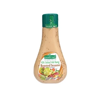 Xốt Salad Mè Rang Golden Farm 250ml Chính hãng