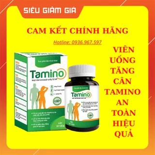 Viên Uống Tăng Cân TAMINO Bổ Sung Whey Protein từ Mỹ